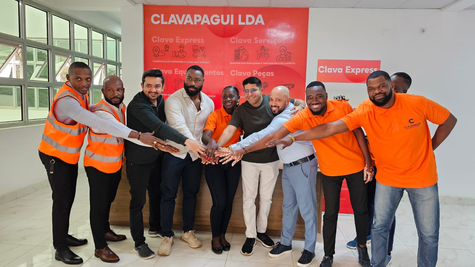 Imagem da notícia sobre a parceria entre a Clava Express e a Yango Angola