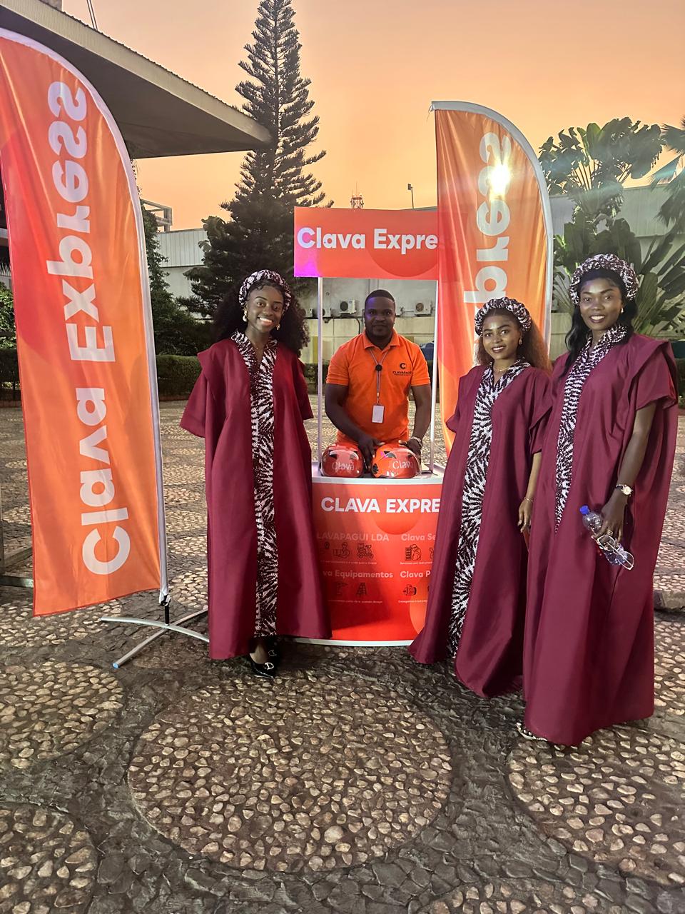 Presença da marca Clava Express no espectáculo Gospel